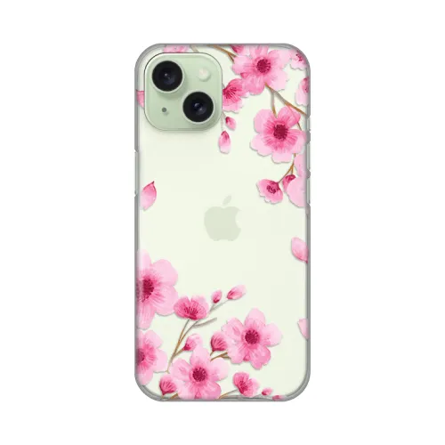 Silikonska futrola - maska print Skin za iPhone 15 6.1 Rose flowers.