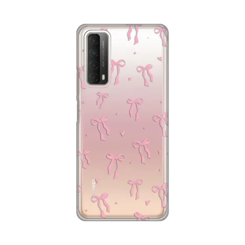 Silikonska futrola - maska print Skin za Huawei P smart 2021 Cute Bow.
