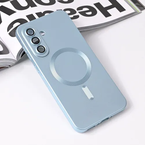 Futrola - maska Magsafe Chrome za Samsung A566 Galaxy A56 plava.