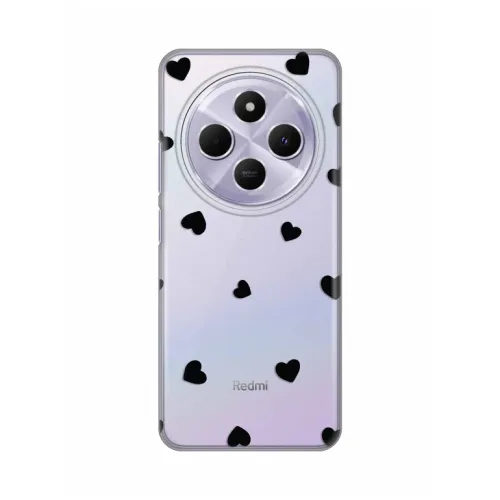 Silikonska futrola - maska print Skin za Xiaomi Redmi 14C/Redmi A4 Hearts.