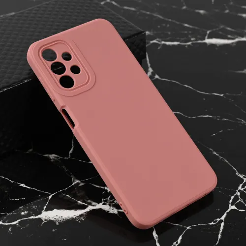 Futrola - maska Teracell Giulietta za Samsung A135 Galaxy A13 4G mat tamno roze.