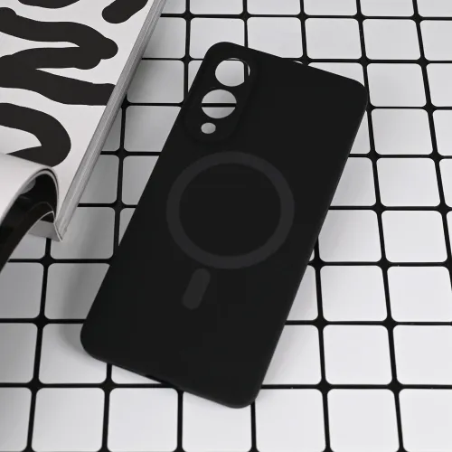 Futrola - maska Magsafe Pure color za Samsung S937 Galaxy S25 Edge crna.