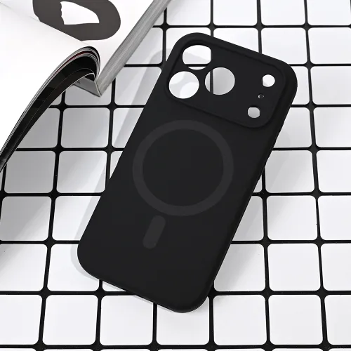 Futrola - maska Magsafe Pure color za iPhone 17 Pro 6.3 crna.