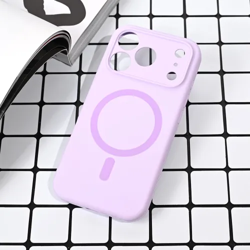Futrola - maska Magsafe Pure color za iPhone 17 Pro 6.3 lila.