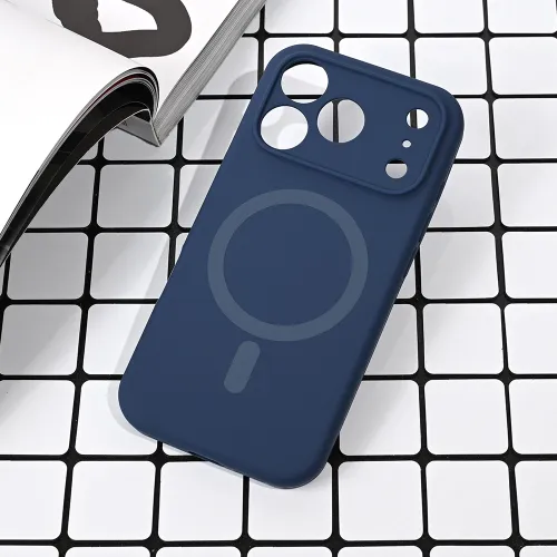 Futrola - maska Magsafe Pure color za iPhone 17 Pro 6.3 plava.