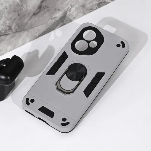 Futrola - maska Hard Ring za Huawei Honor 400 siva.