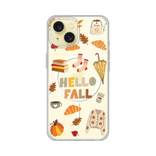 Futrola - maska print Magsafe za iPhone 15 6.1 Hello Fall.