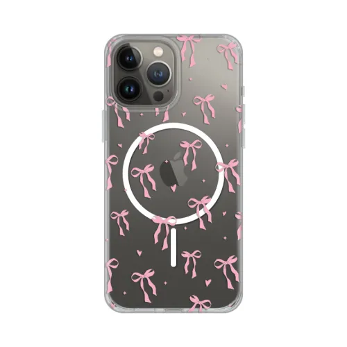 Futrola - maska print Magsafe za iPhone 13 Pro Max 6.7 Cute Bows.