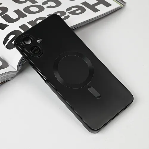 Futrola - maska Magsafe Chrome za Samsung A075F Galaxy A07 crna.