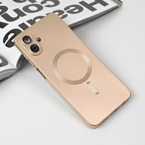 Futrola - maska Magsafe Chrome za Samsung A075F Galaxy A07 zlatna.