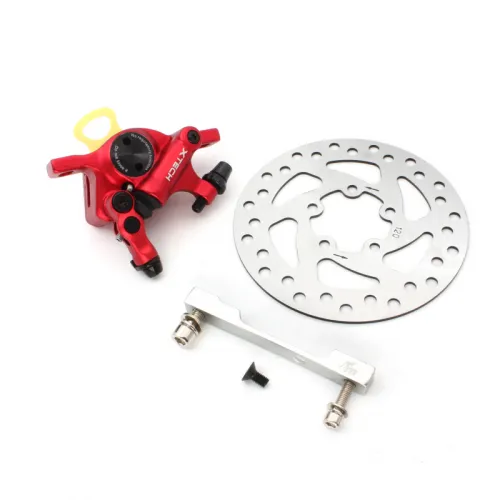 Kocioni set X-tech za elektricni trotinet Xiaomi M365/1s/essential/Pro1/Pro2/mi3 (kocnica+adapter+zadnji disk) crveni.