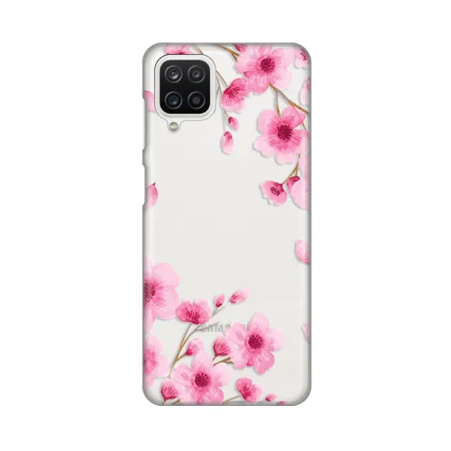 Silikonska futrola - maska print Skin za Samsung A125F Galaxy A12 Roses Flowers.