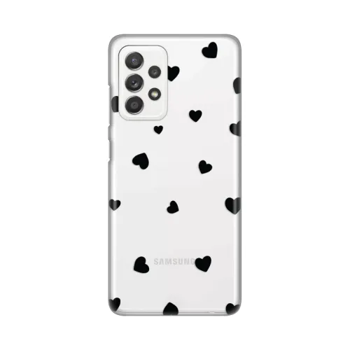 Silikonska futrola - maska print Skin za Samsung A525 Galaxy A52 4G/A526 Galaxy A52 5G/A528B Galaxy A52s 5G Hearts.