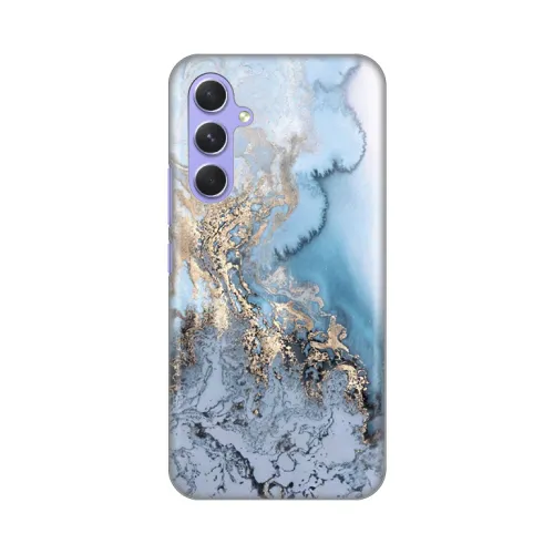 Silikonska futrola - maska print za Samsung A546B Galaxy A54 5G Blue Gold Marble.