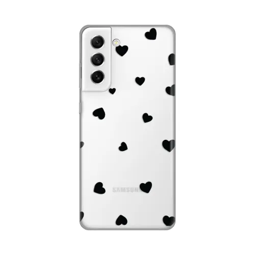 Silikonska futrola - maska print Skin za Samsung G990 Galaxy S21 FE Heart.
