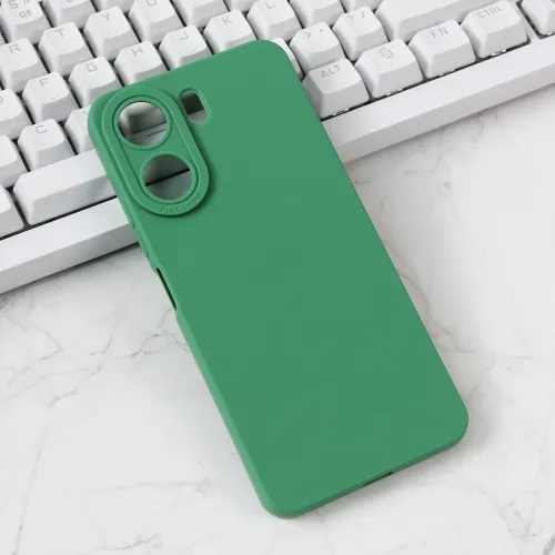 Futrola - maska Silikon Pro Camera za Xiaomi Redmi 13C zelena.