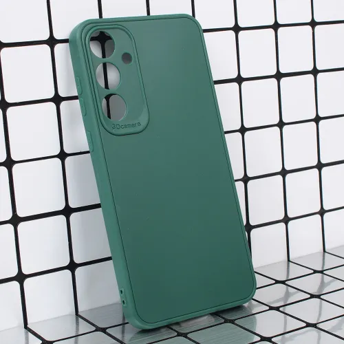 Futrola - maska 3D Camera za Samsung A556 Galaxy A55 5G tamno zelena.