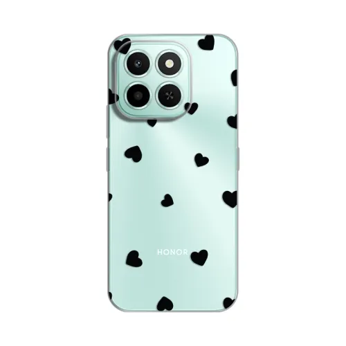 Silikonska futrola - maska print Skin za Huawei Honor X6c Hearts.