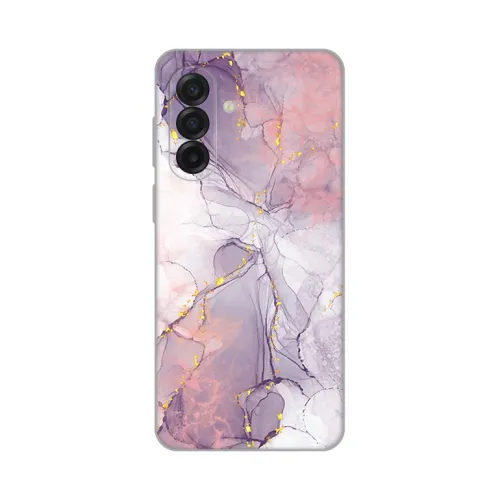 Silikonska futrola - maska print Skin za Samsung A175 Galaxy A17 Pink Marble.