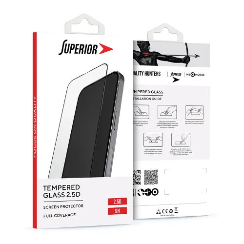 Zaštino staklo (glass) SUPERIOR 2.5D za iPhone 17 (6.3) (MS).