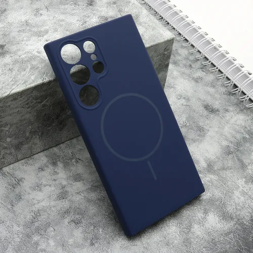 Futrola - maska FLEX MagSafe za Samsung Galaxy S23 Ultra plava (MS).