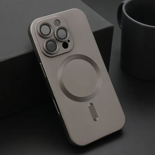 Futrola - maska ELEGANT MAGSAFE za iPhone 16 Pro (6.3) siva (MS).