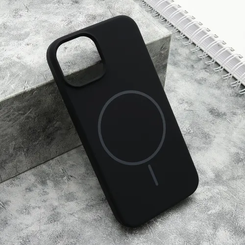 Futrola - maska FLEX MagSafe za iPhone 13 (6.1) crna (MS).