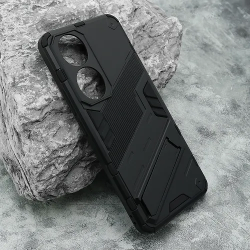 Futrola - maska COLOR STRONG II za Huawei Honor 90 crna (MS).