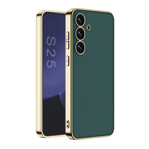 Futrola - maska S GOLD LINE za Samsung S931 Galaxy S25 5G zelena (GKK case) (MS).