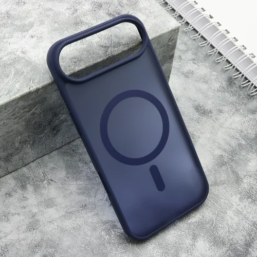 Futrola - maska SILKY MagSafe za iPhone AIR (6.6) plava (MS).