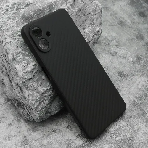 Silikonska futrola - maska CARBON LIGHT za Samsung A075F Galaxy A07 crna (MS).