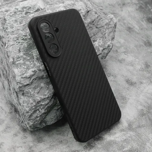 Silikonska futrola - maska CARBON LIGHT za Samsung A175 Galaxy A17/A176B Galaxy A17 5G crna (MS).
