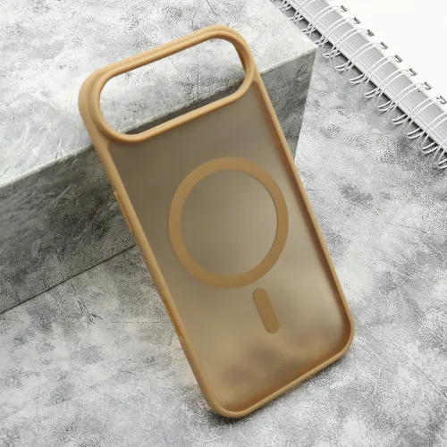 Futrola - maska SILKY MagSafe za iPhone AIR (6.6) zlatna (MS).