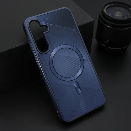 Futrola - maska ZEN SHIELD MagSafe za Samsung A556 Galaxy A55 5G plava (MS).