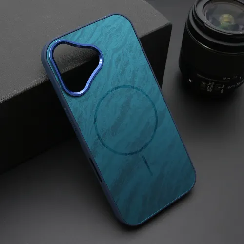 Futrola - maska ICE MagSafe za iPhone 17 (6.3) svetlo plava (MS).