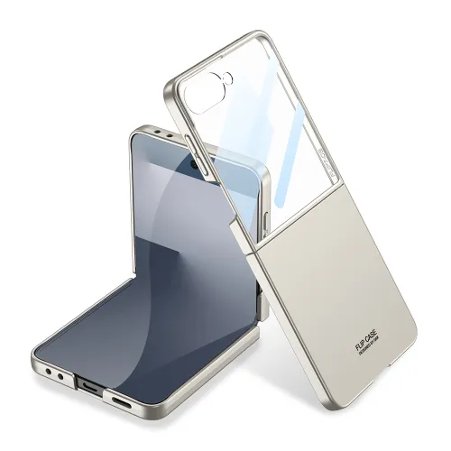 Futrola - maska SMOOTH II za Samsung F751B Galaxy Z Flip 7 5G titanijum (GKK case) (MS).