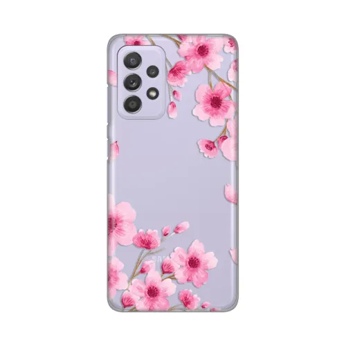 Silikonska futrola - maska print Skin za Samsung A525 Galaxy A52 4G/A526 Galaxy A52 5G/A528B Galaxy A52s 5G Rose Flowers.