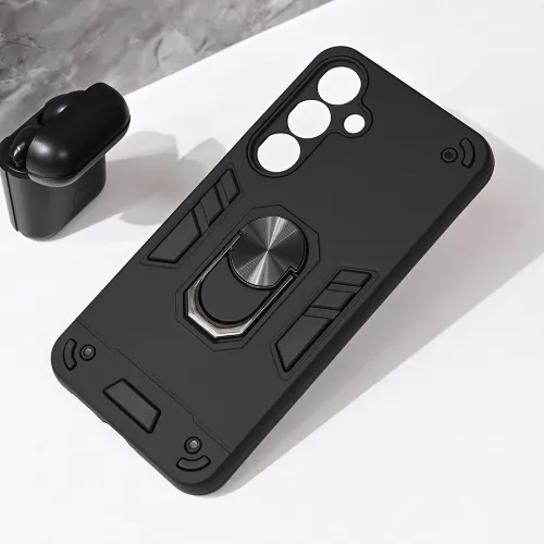 Futrola - maska Hard Ring za Samsung S936 Galaxy S25 Plus crna.