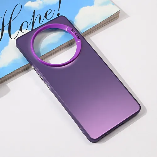 Futrola - maska Clear za Huawei Honor Magic 7 lite ljubicasta.