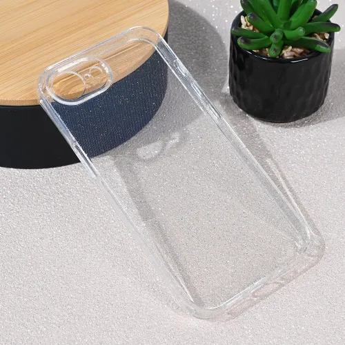 Futrola - maska Sparkle Dust za iPhone 16E 6.1 Transparent.