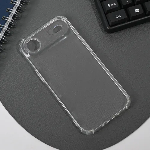 Futrola - maska Transparent Ice Cube za iPhone 17 Air 6.6.