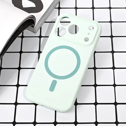 Futrola - maska Magsafe Pure color za iPhone 17 Pro 6.3 mint.