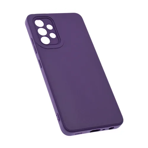 Futrola - maska Teracell Giulietta za Samsung A325 Galaxy A32 4G EU mat tamno ljubicasta.