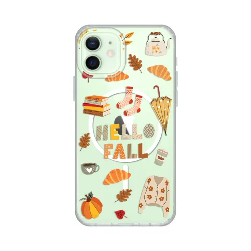 Futrola - maska print Magsafe za iPhone 12/12 Pro 6.1 Hello Fall.