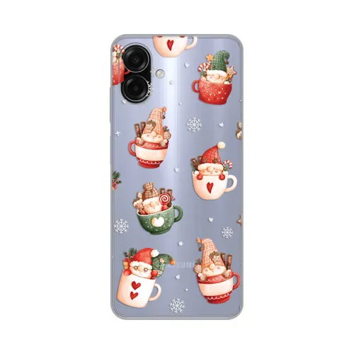 Silikonska futrola - maska print za Samsung A075F Galaxy A07 Ho Ho Ho.
