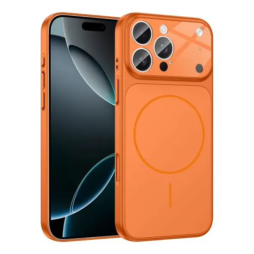Futrola - maska Magsafe LookLike za iPhone 16 Pro Max 6.9 narandasta.