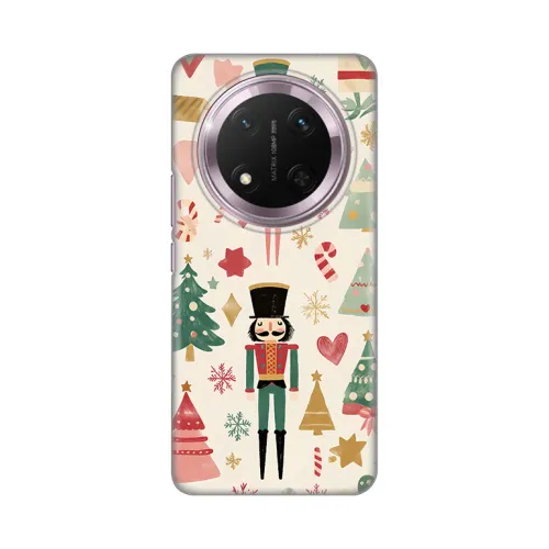 Silikonska futrola - maska print za Huawei Honor Magic 7 lite Vintage Christmas.