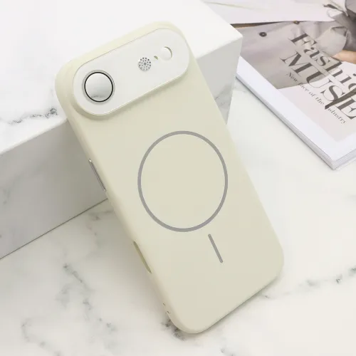 Futrola - maska PASTEL DREAMS MagSafe za iPhone AIR (6.6) bela (MS).