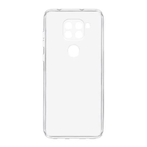 Futrola - maska ultra tanki PROTECT silikon za Xiaomi Redmi Note 9 providna (bela) (MS).