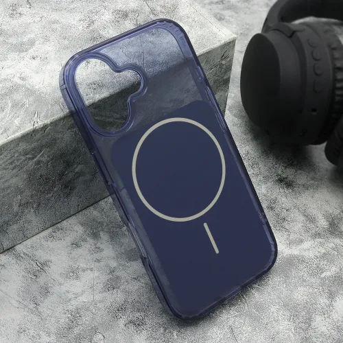 Futrola - maska AMBER SHINE MagSafe za iPhone 17 (6.3) plava (MS).